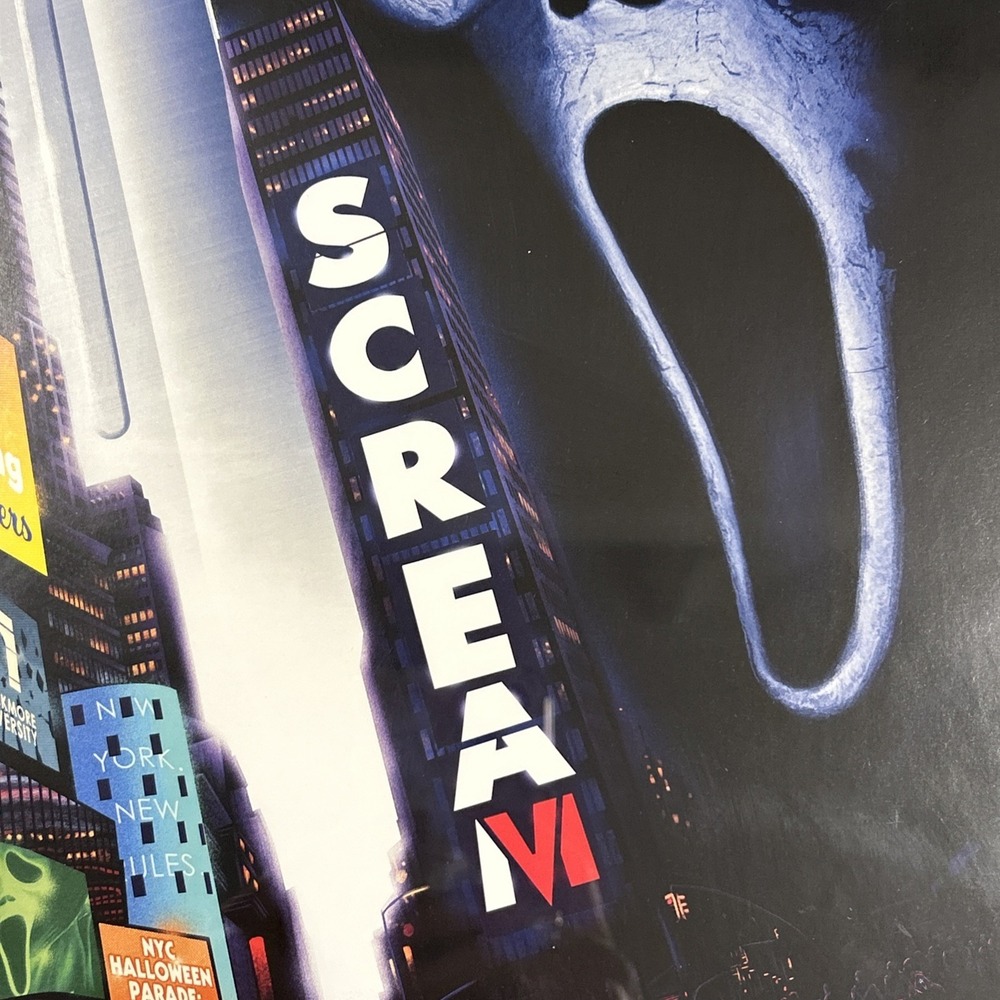 Scream VI 2023 Original Movie Poster 11x17" Ghostface Poster - Picture 4 of 7